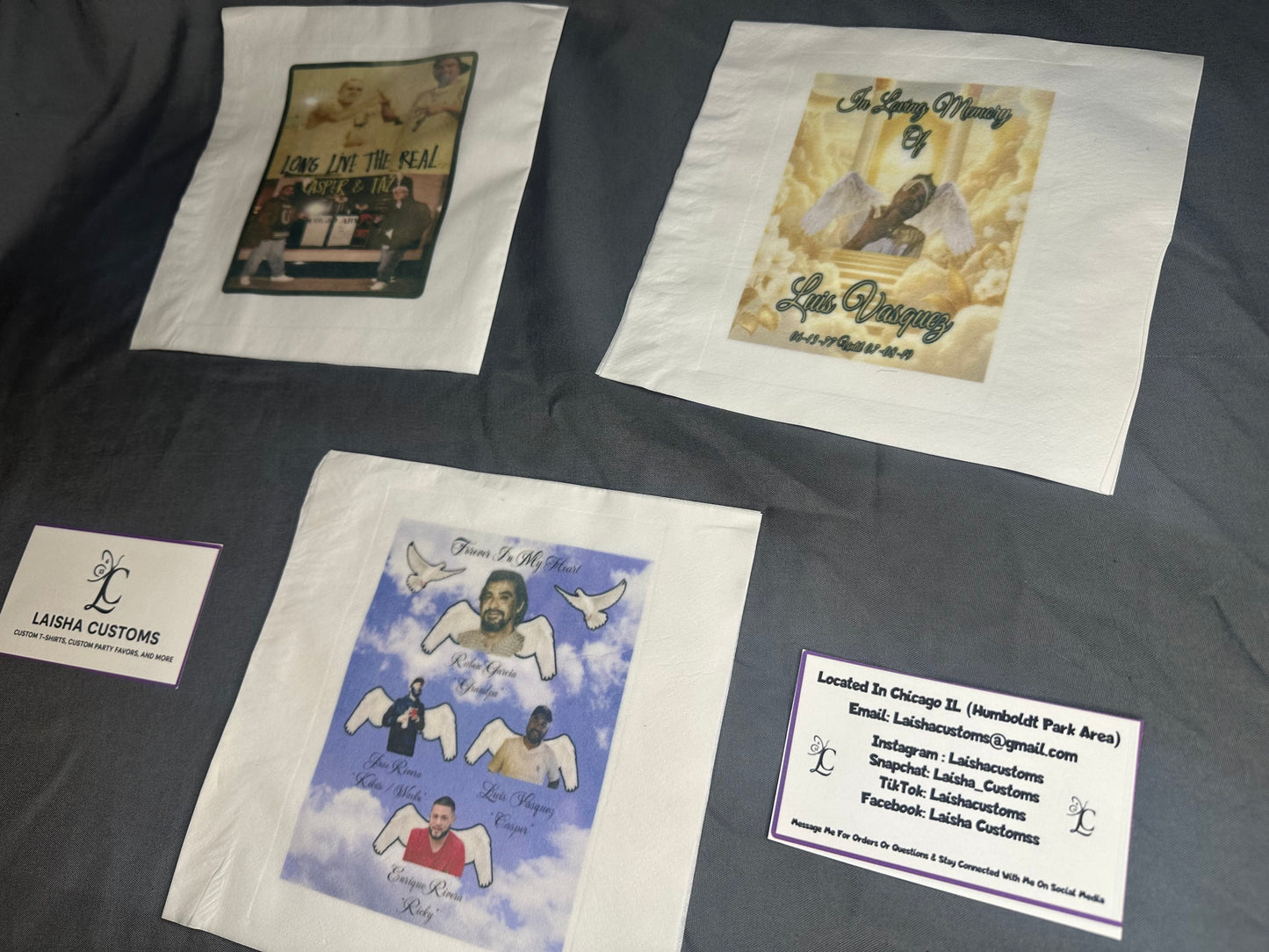 Custom napkins