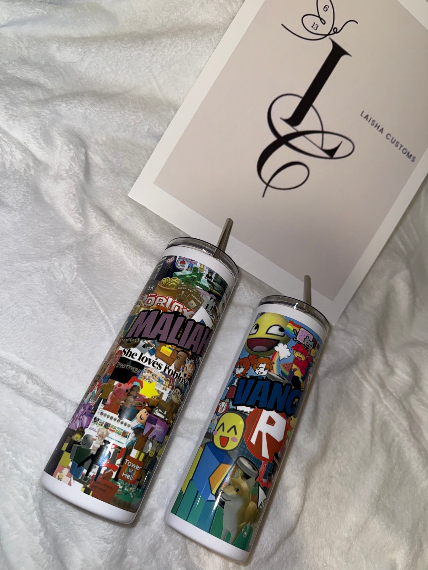Custom tumbler cup