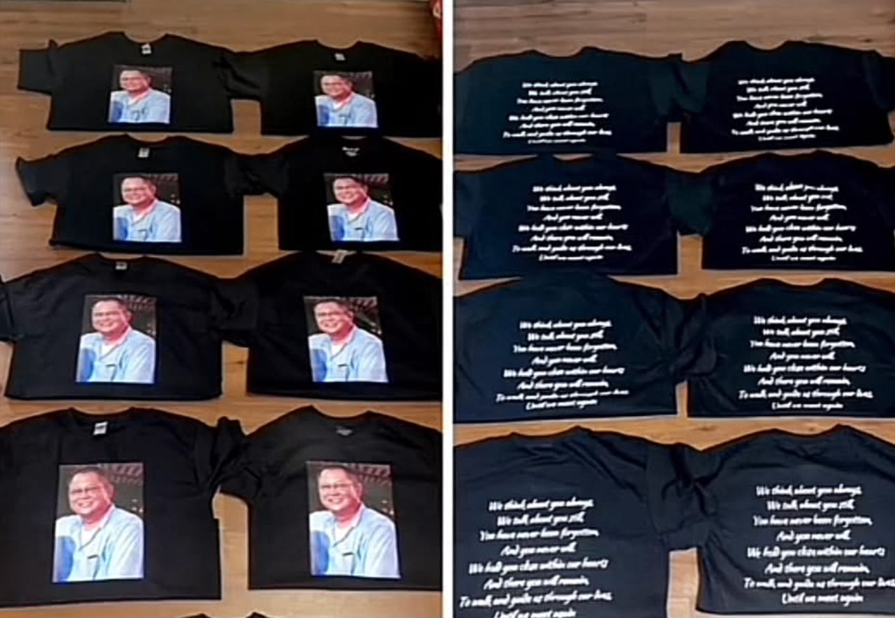 Custom memorial shirt