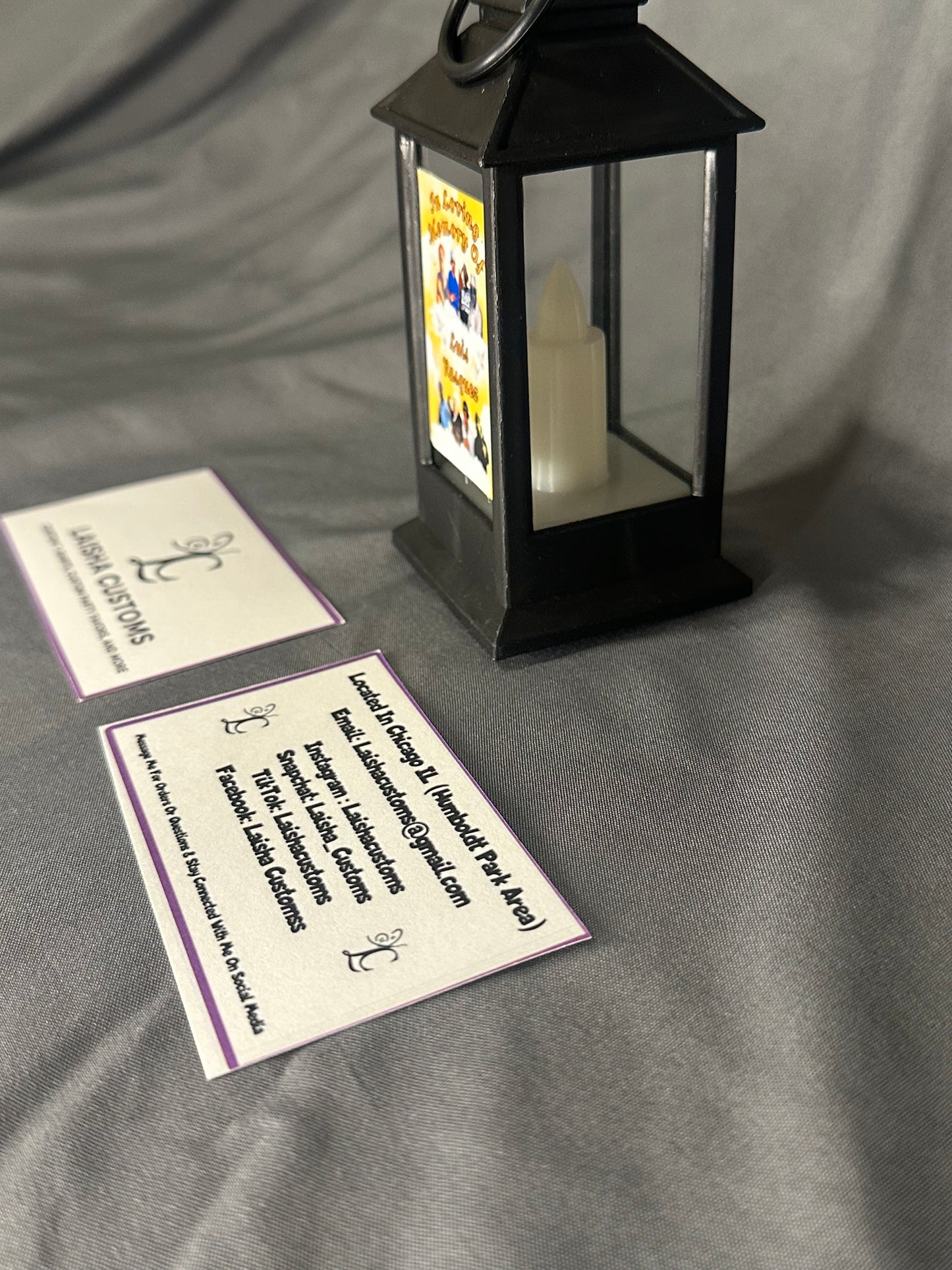 Mini custom lantern