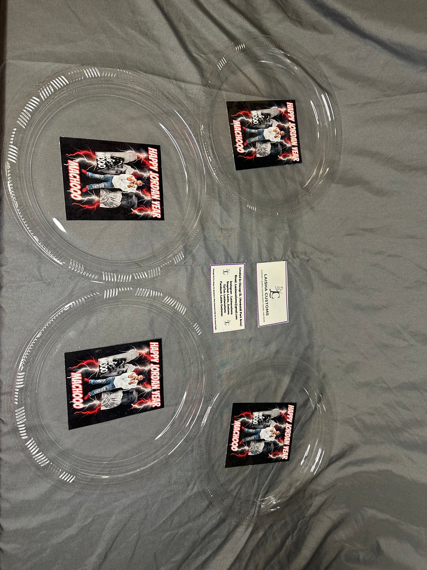 Custom plates (10 count)