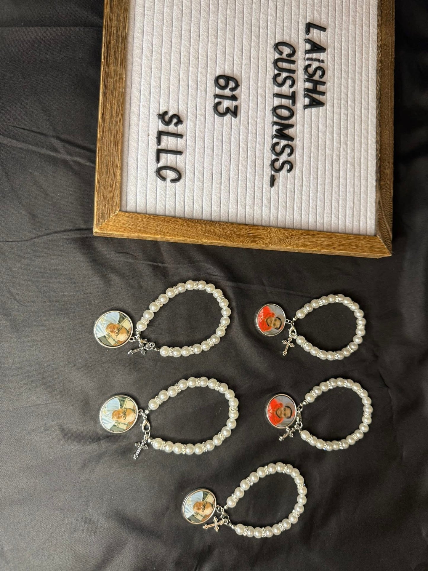 Rosary bracelet