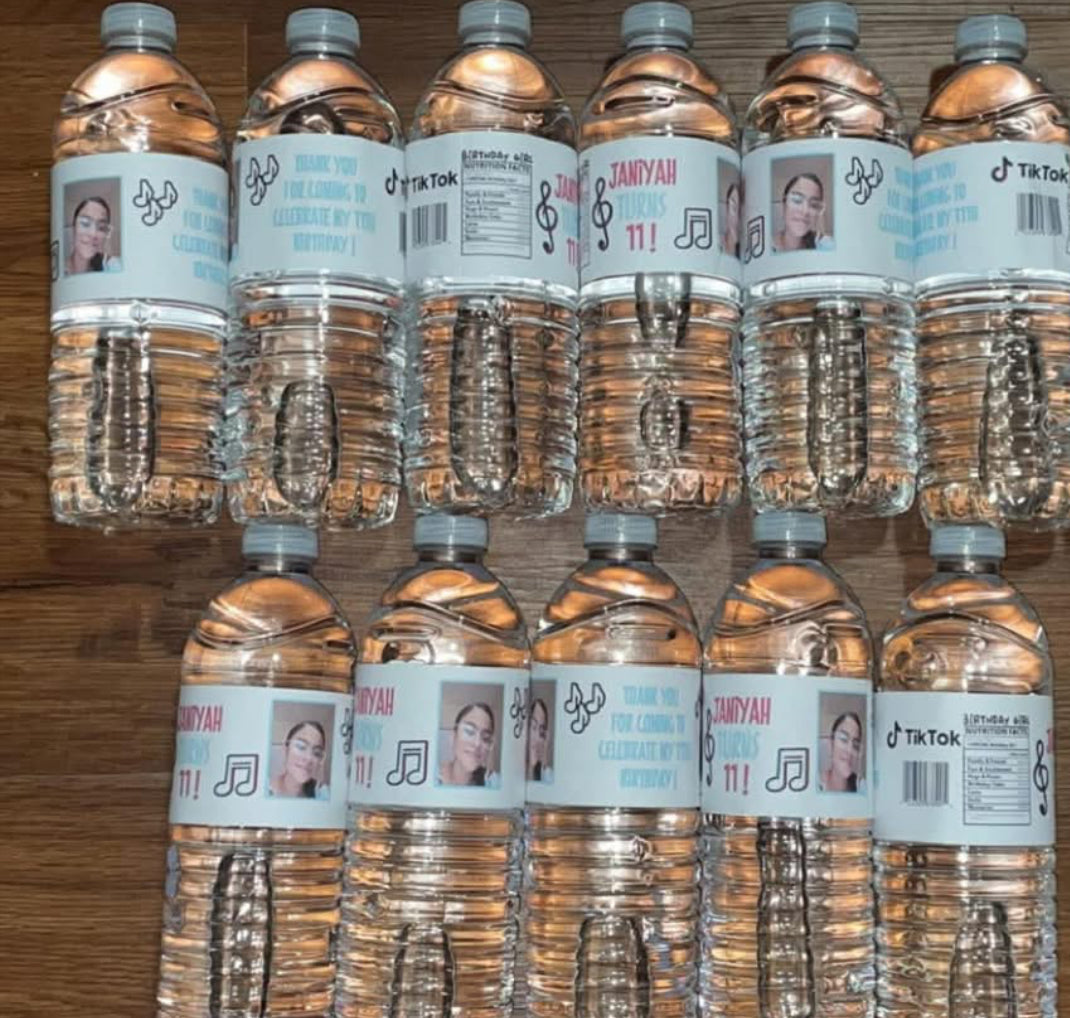 Custom Water Bottles (12 count)