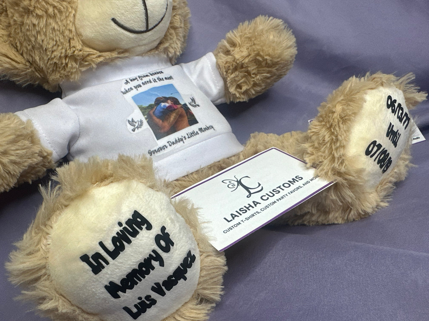 Teddy bear with voice inside