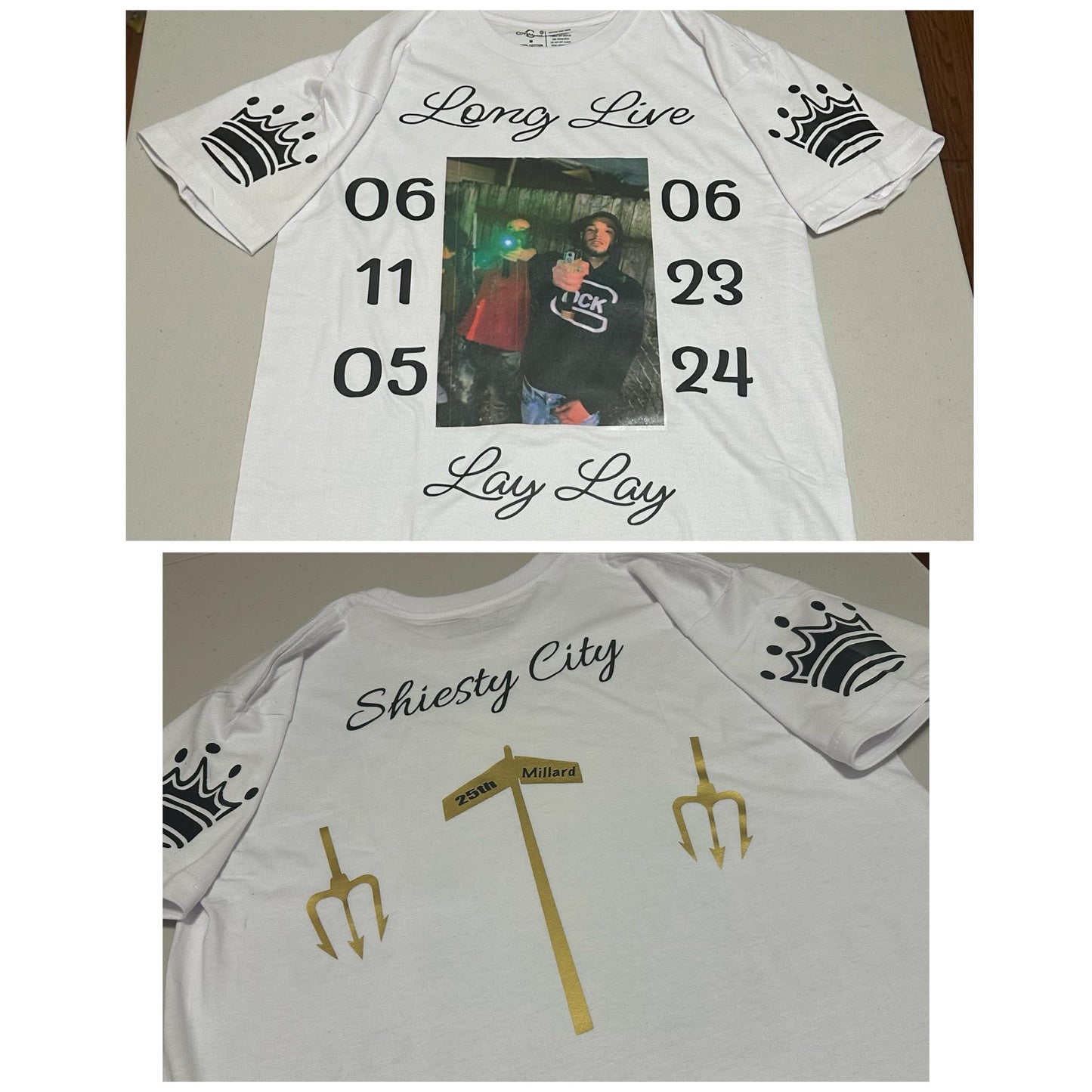 Custom memorial shirt