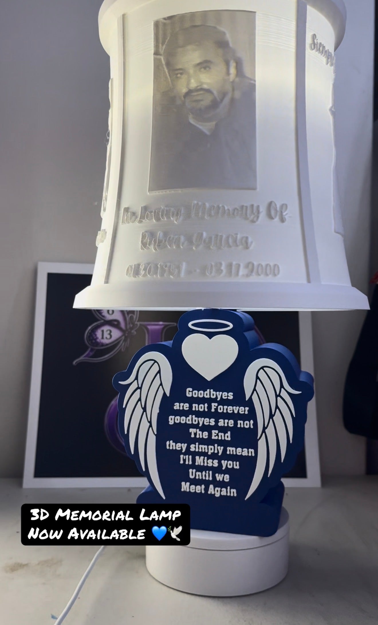 Memorial lamp