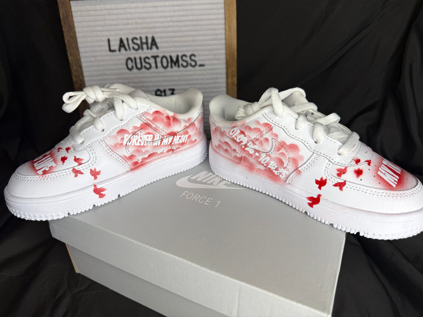 Custom Memorial Shoes