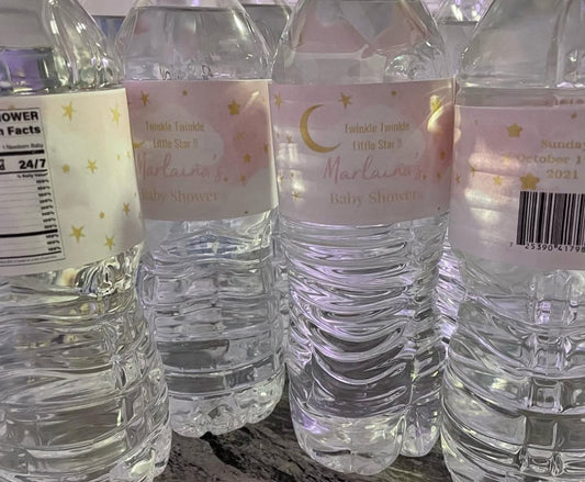 Custom Water Bottles (12 count)