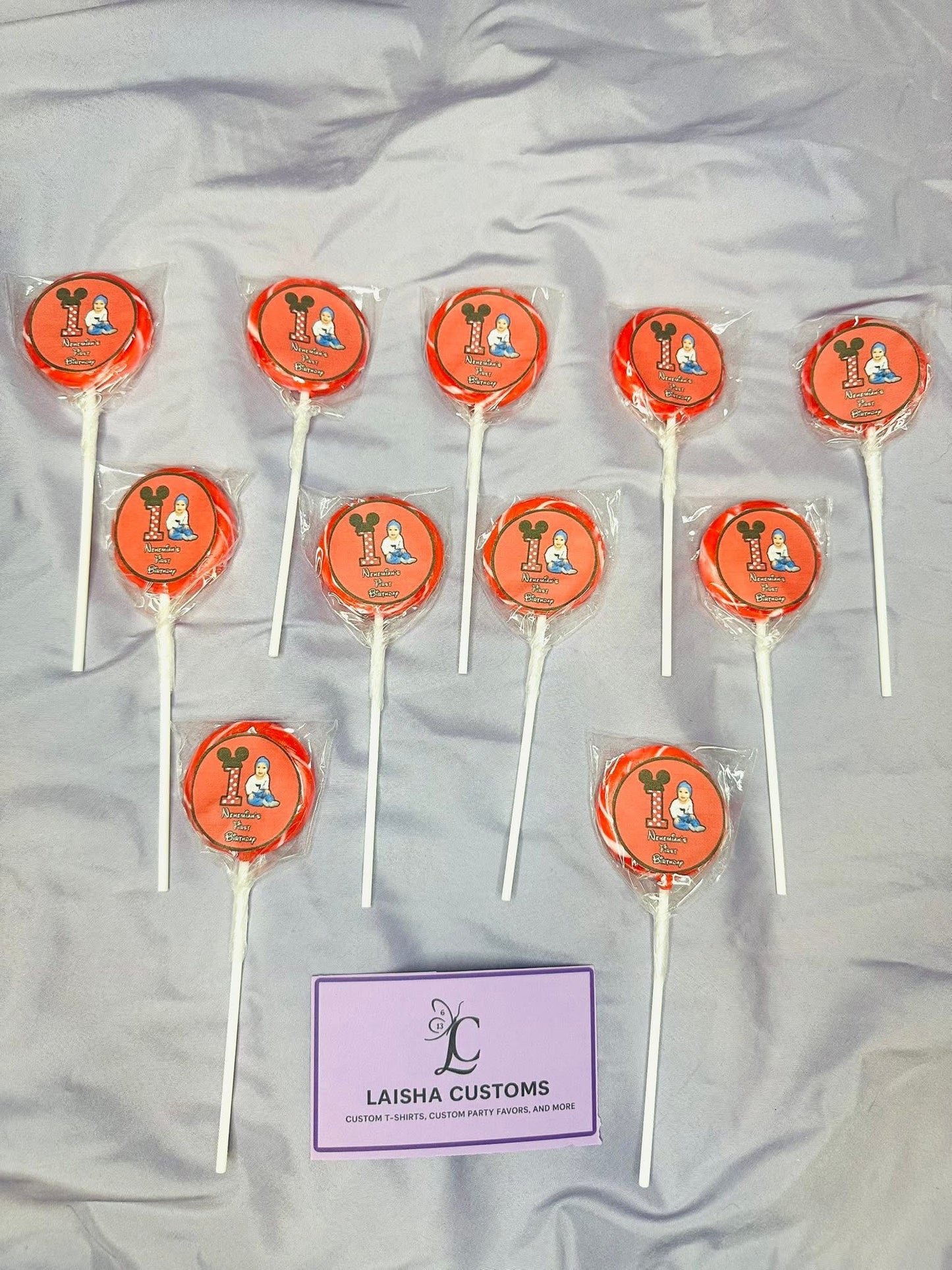 Custom Lollipops