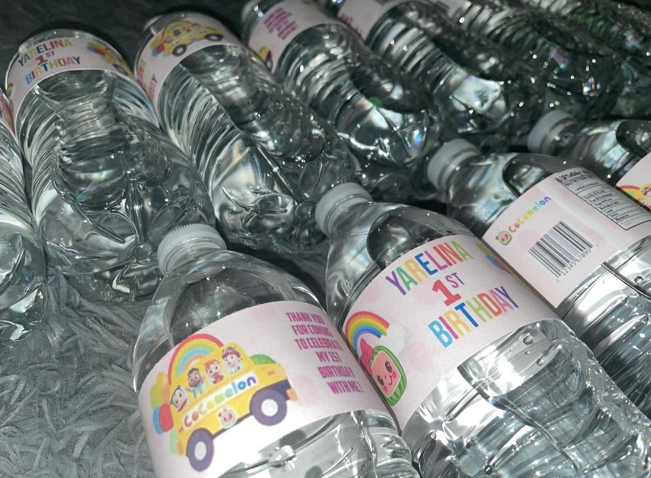 Custom Water Bottles (12 count)