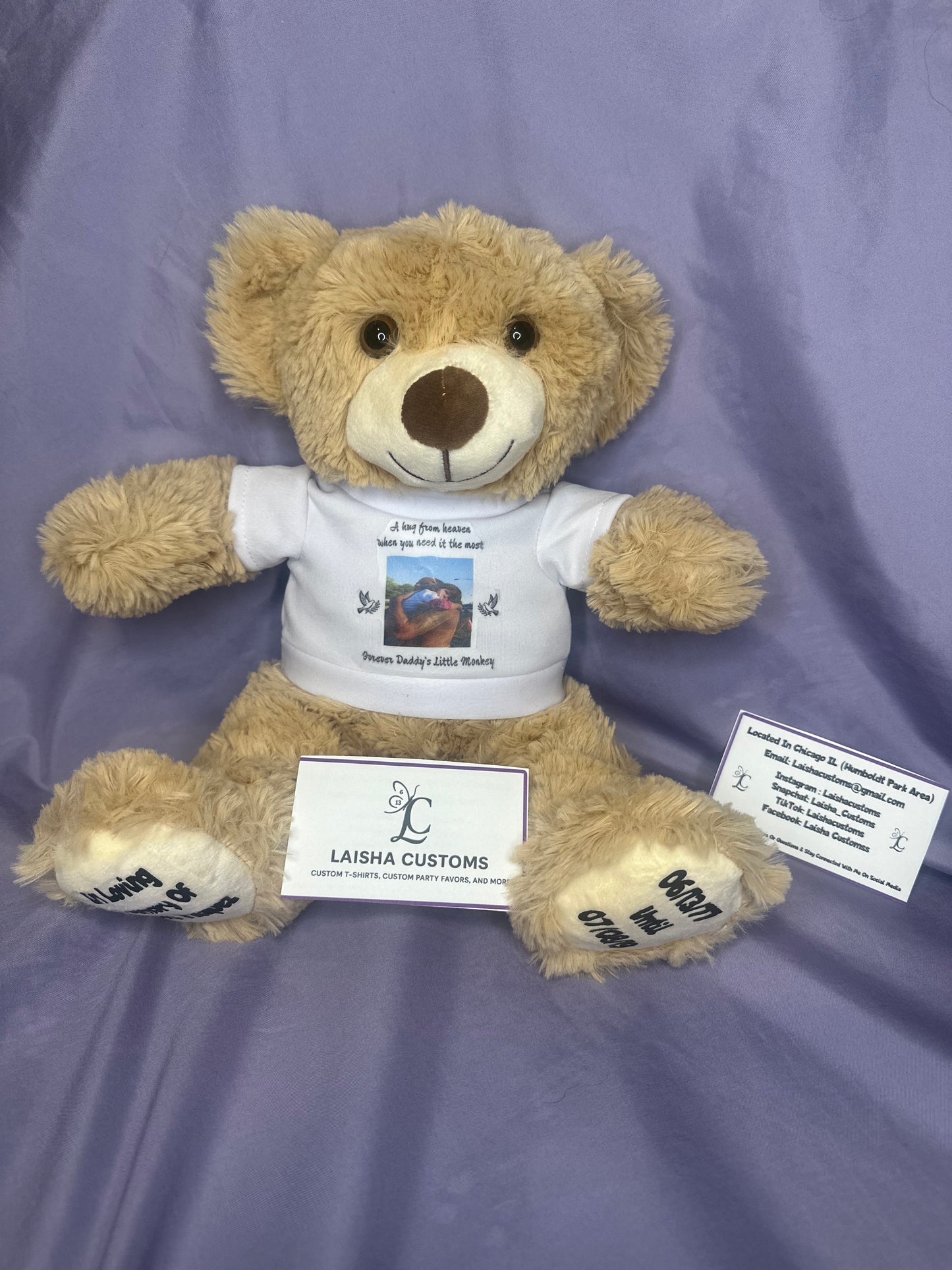 Teddy bear with voice inside
