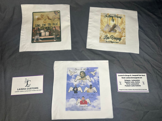 Custom napkins