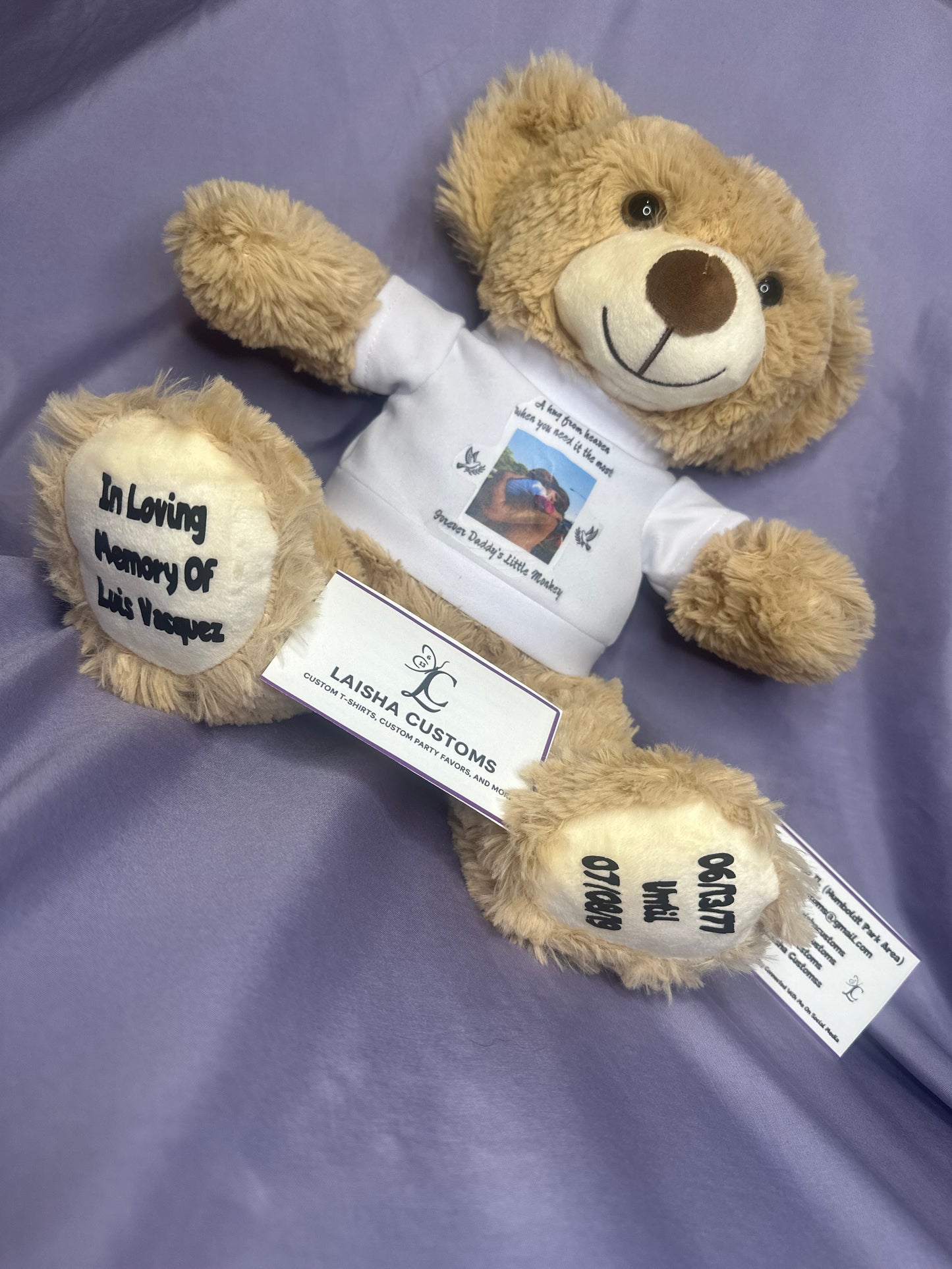Teddy bear with voice inside