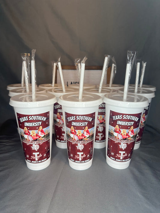 1 reusable custom cup