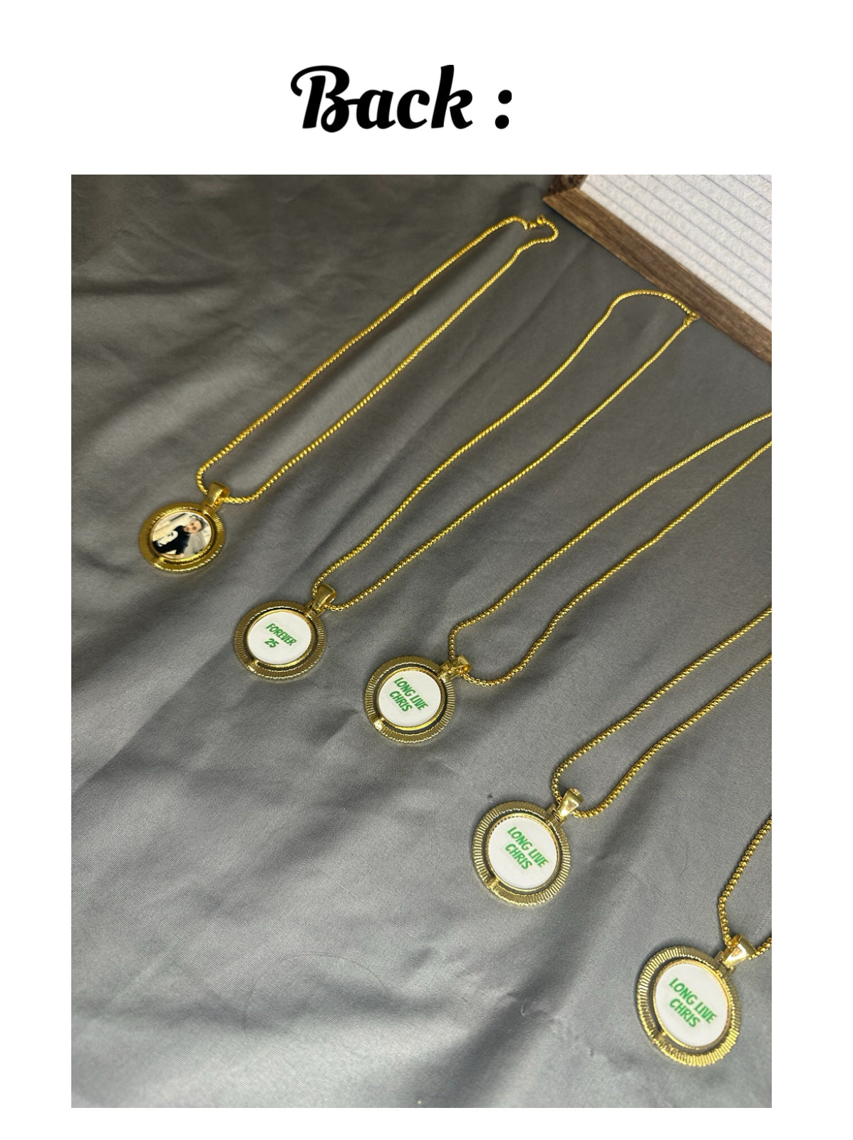 Bling turnaround necklace