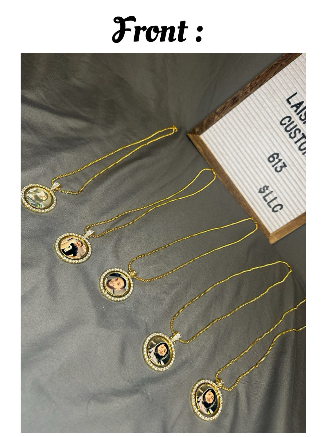 Bling turnaround necklace
