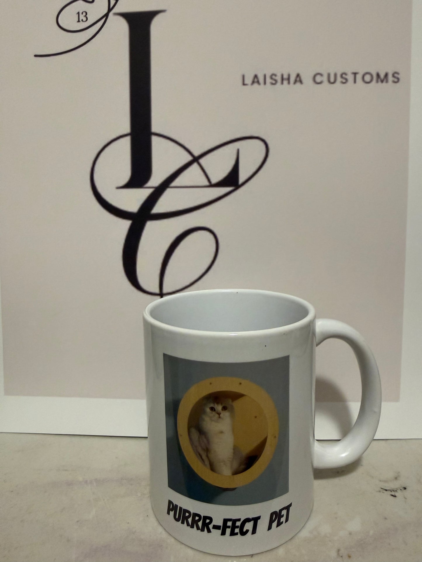 Custom coffee mug