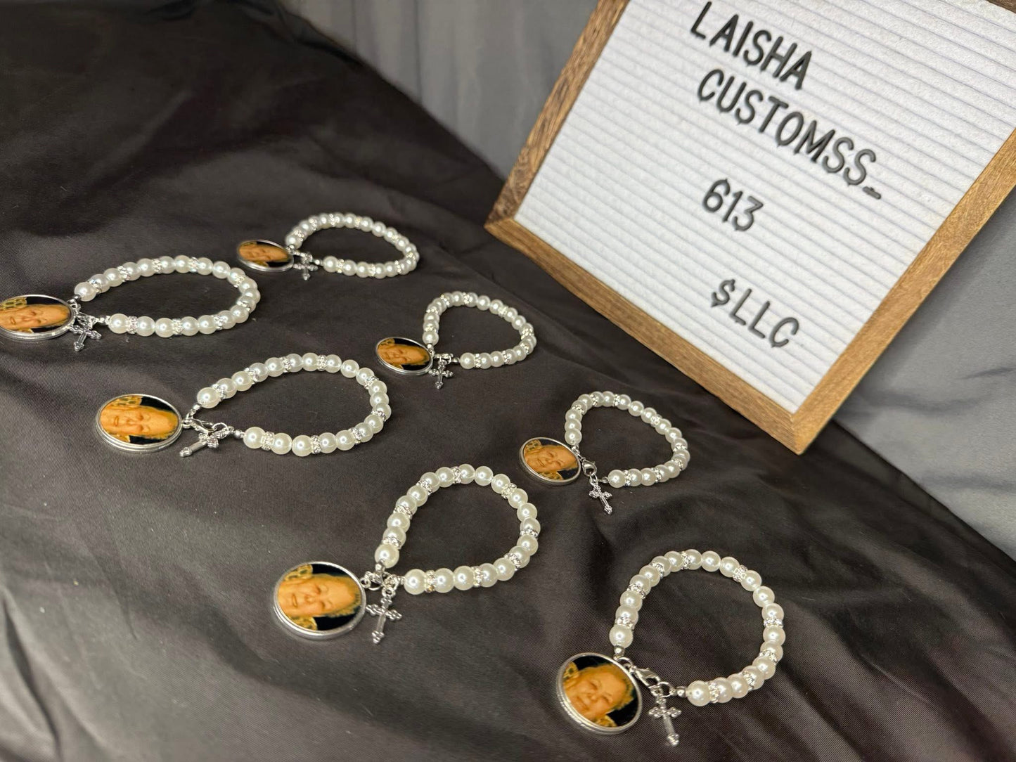 Rosary bracelet