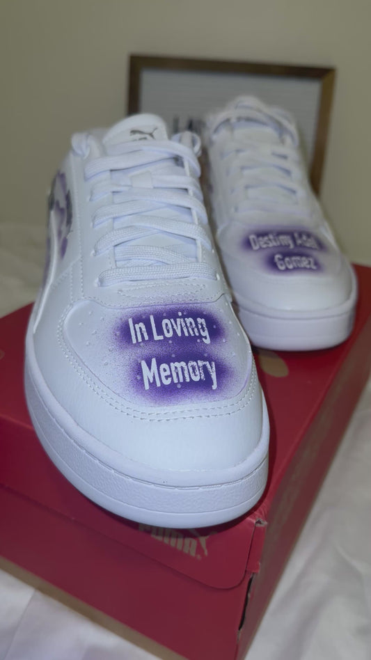 Custom Memorial Shoes